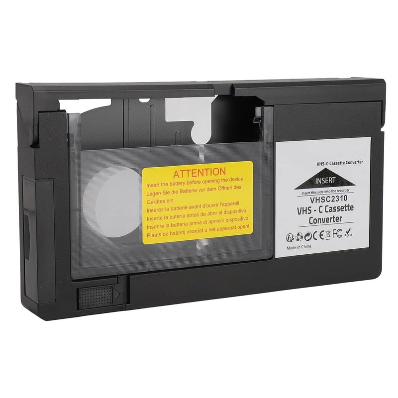 Zopsc Camcorders Cassette Adapter, Motorized One Key Control, Compatible with S VHS C and S VHS for Conversion of VHS C Tapes, Zopsc1f094n5acx - Image 5